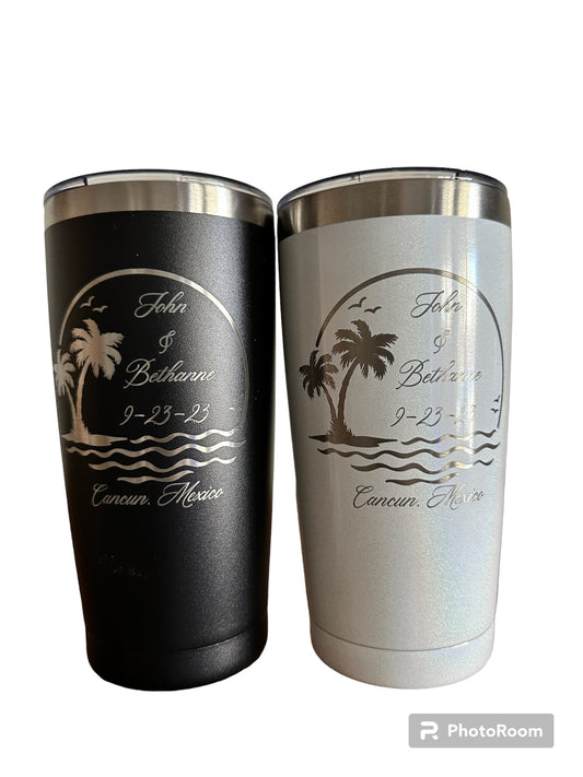Custom Engraved 20 Oz Tumbler